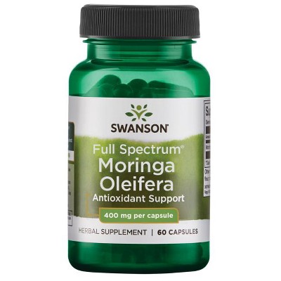 Swanson Moringa Oleifera 400 mg 60 Capsules