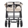 Minimeetall Extention Collapsible Foldable Wagon Cart Beach Wagon Heavy Duty Utility Cart Utility Wagon Grocery Cart Shopping - 4 of 4