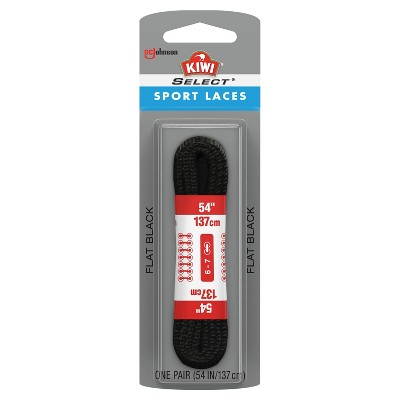 Kiwi Select Sport Flat Laces - Black 54in : Target