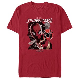 Men's Marvel Spider-Man: No Way Home Who is the Spider-Man T-Shirt - 1 of 4