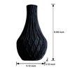 Rbied Modern Art Segmented Design Vase with a Three-Dimensional, Cut Shape, Suitable for Decorating with Single Stems of Flowers - 2 of 3