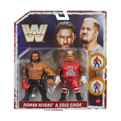 Roman Reigns & Solo Sikoa Bloodline WWE Retro 2-Pack Ringside Exclusive Action Figure