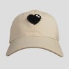 Anna-Kaci Women's Pixel Heart Wide - Brim Baseball Cap - 2 of 4