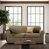 
2pc Chenille Stretch Sofa Slipcover - Zenna Home - 2 of 4