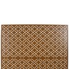 PAGED Privacy Screen Modern Metal Fence Partition Panel with Geometric Pattern for Balcony Garden Room Divider, 76" H×48" W - 4 of 4