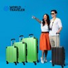 World Traveler Kemyer Quest 3-Piece Hardside Lightweight Expandable Spinner Suitcase Luggage Set - 2 of 4