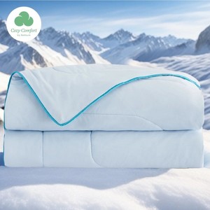 Cooling Blanket Lightweight Breathable Blanket Breathable and Made of Polyamide with a Touch of Ice Cream - 1 of 4