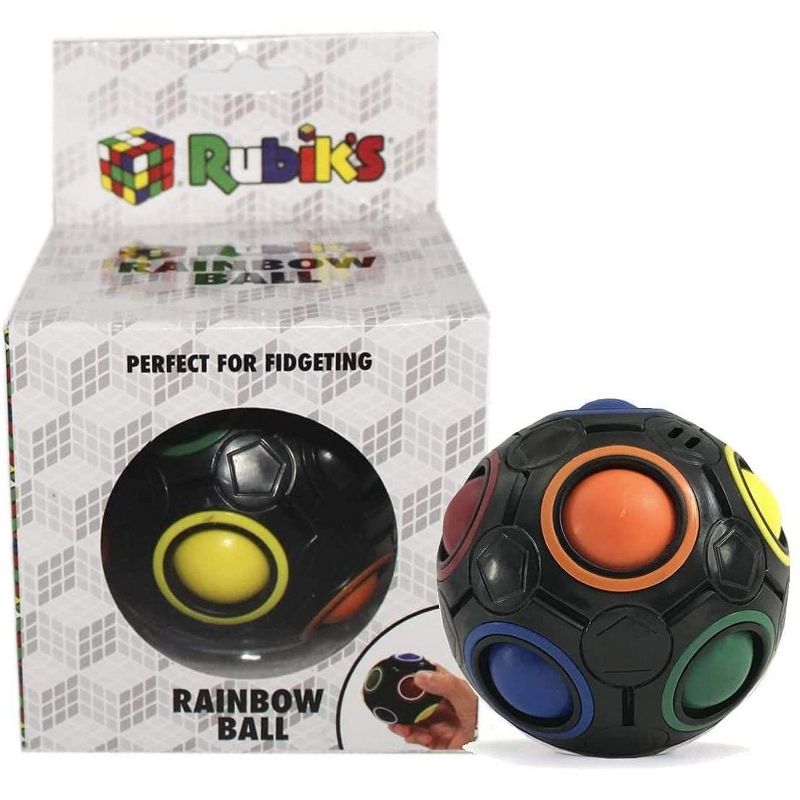 Brand Partners Group Rubiks Cube Rainbow Ball Color Matching Puzzle, 3 of 5
