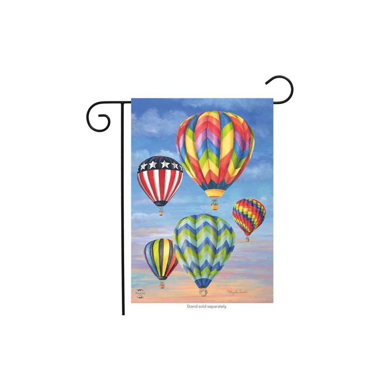 Hot Air Balloons Summer Garden Flag 18" x 12.5" Briarwood Lane, 2 of 3