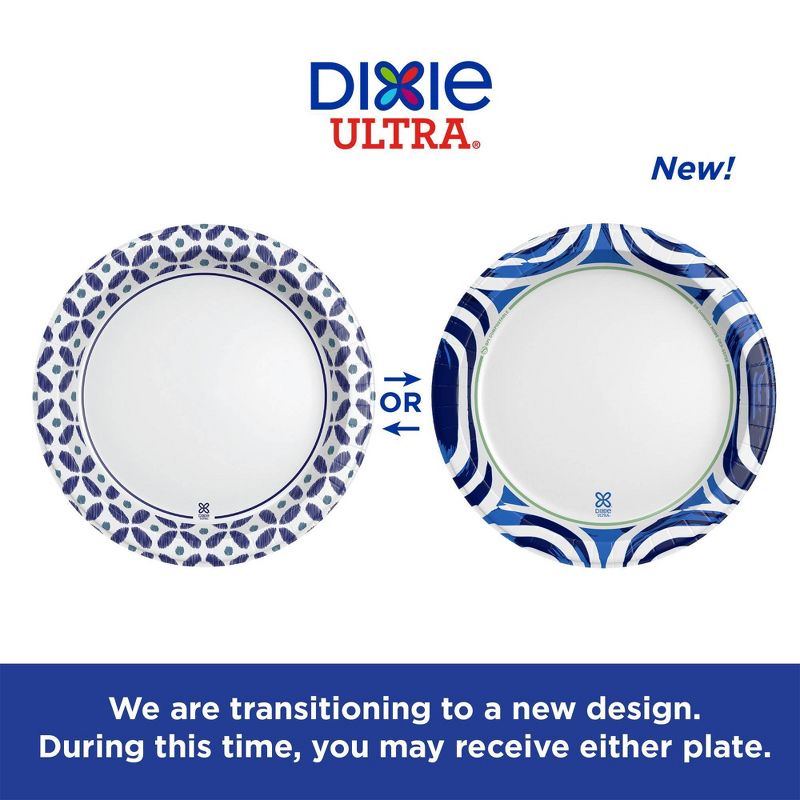 Dixie Ultra 10 1/16" Paper Plates, 4 of 12