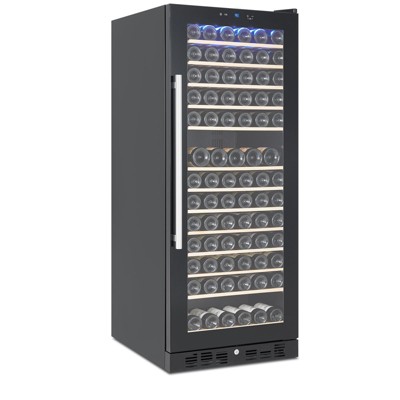 155 Bottle Wine Fridge, Wine Cooler Refrigerator with 41~64¡ãF Digital Temperature Control, Wine Refrigerator Freestanding