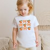 The Juniper Shop Coquette Oranges Chart Toddler Short Sleeve Tee - 4T - White - 3 of 4