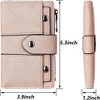 Multi - Function Leather Wallet with 9 Card Slots, Zipper Pocket and ID Windows - 4 of 4