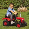 DOLU Pedal Tractor Ride On Toy, Durable Outdoor Car for Kids Ages 3 and Up, Red - 2 of 4