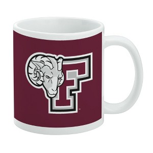 Fordham University Primary Logo Ceramic Coffee Mug Novelty Gift Mugs for Coffee Tea and Hot Drinks 11oz White - 1 of 4