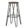 PAGED Bar Stools for Kitchen Island,30 inch Metal Counter Bar Stools for Dining Rooms,Kitchens - 2 of 4