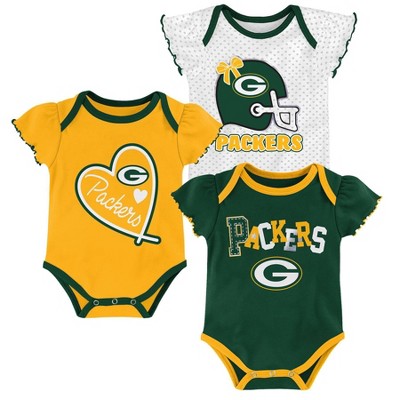 packers baby onesie girl