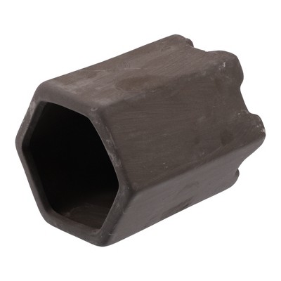 Unique Bargains Ceramic Aquarium Hideaway Rock Cave Fish Tank Decoration Brown 3.23"x2.83"x2.52"