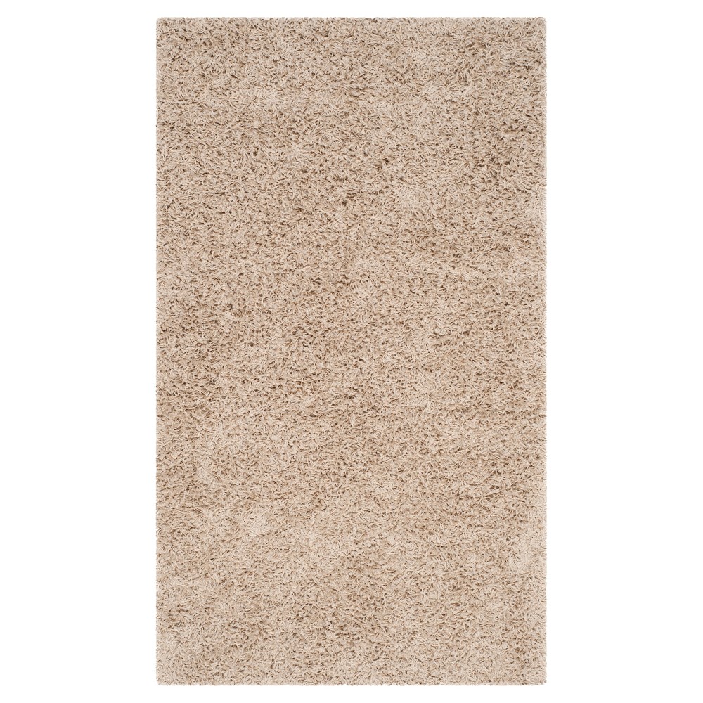 3'x5' Reedley Solid Loomed Accent Rug Beige - Safavieh