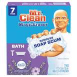 Mr. Clean Lavender Magic Eraser Bath Cleaning Pads with Durafoam - 7ct