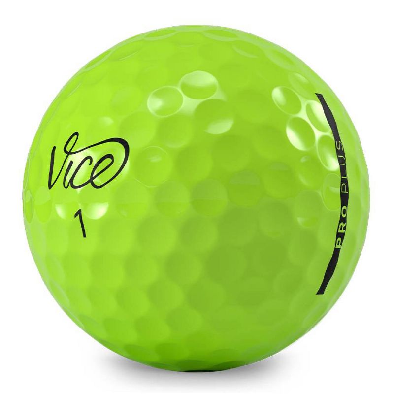 Vice Pro Plus Golf Balls Lime - 12pk, 4 of 6