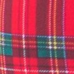 red plaid