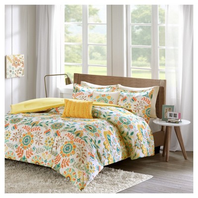 target yellow bedding