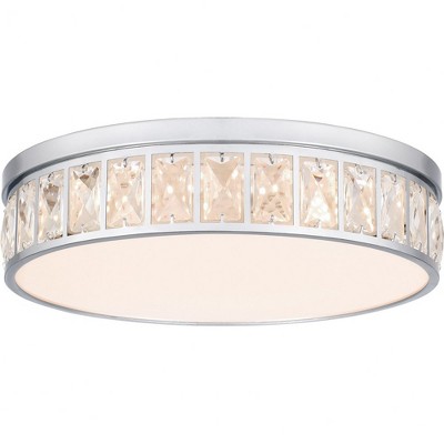 Quoizel Lighting Gibson 1 - Light Flush Mount in  Polished Chrome