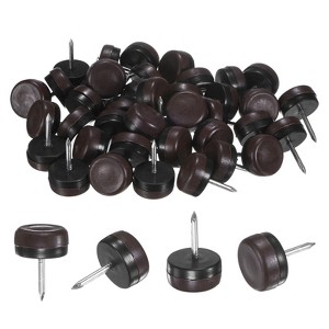 Unique Bargains Nail-on Furniture Sliders Chair Leg Protectors 40 Pcs - 1 of 4