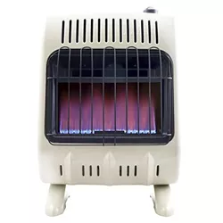 Mr. Heater Vent Free 10,000 BTU Blue Flame Multi 300 Square Feet Indoor Safe No Electricity Propane Space Heater, Tan