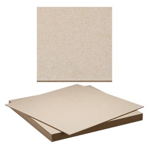 Unique Bargains Thick Sturdy Book Binding Cover Chipboard Sheets 10 Pcs - 1 of 4