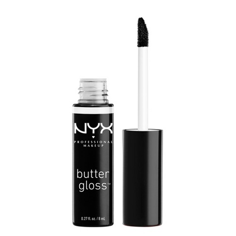 Nyx Professional Makeup Butter Lip Gloss - 55 Licorice - 0.27 Fl Oz : Target
