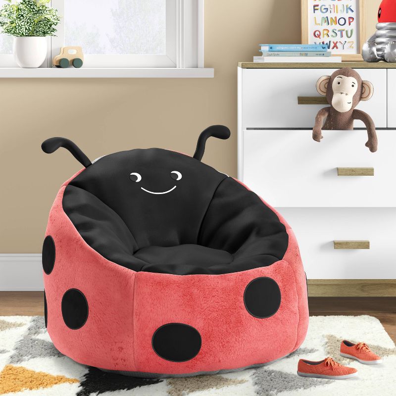 Ladybug Kids&#39; Bean Bag Chair - Pillowfort&#8482;, 3 of 8