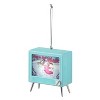 Mr. Christmas 3.75" Musical LED TV Ornament - Teal - 4 of 4