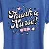 Women's - Instant Message - Thank A Nurse Short Sleeve Graphic T-Shirt - 2 of 4