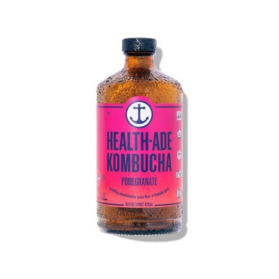 Health-Ade Organic Vegan Pomegranate Kombucha - 16 fl oz