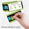 Big Dot of Happiness Monster Bash - Little Monster Birthday Party or Baby Shower Game Scratch Off Cards - 22 Count - 2 of 4