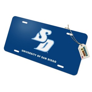 University of San Diego Primary Logo Novelty Metal Vanity Tag License Plate - 1 of 4