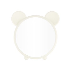 Unique Bargains Durable Cartoon Ears Desktop Cosmetic Mirror 1 Pc - 1 of 3