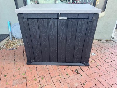 Toomax Stora Way All Weather Outdoor Horizontal Storage Shed Cabinet ...