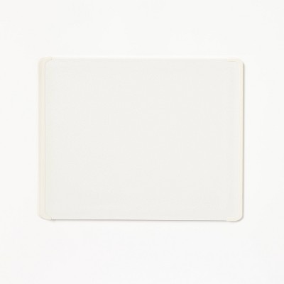 11x14 Nonslip Recycled Poly Cutting Board Vintage Cream - Figmint™: Dishwasher-Safe, Juice Canal