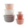COOK WITH COLOR DEEP MIXING BOWLS WITH LIDS 12 PIECE MULTI - 2 of 4