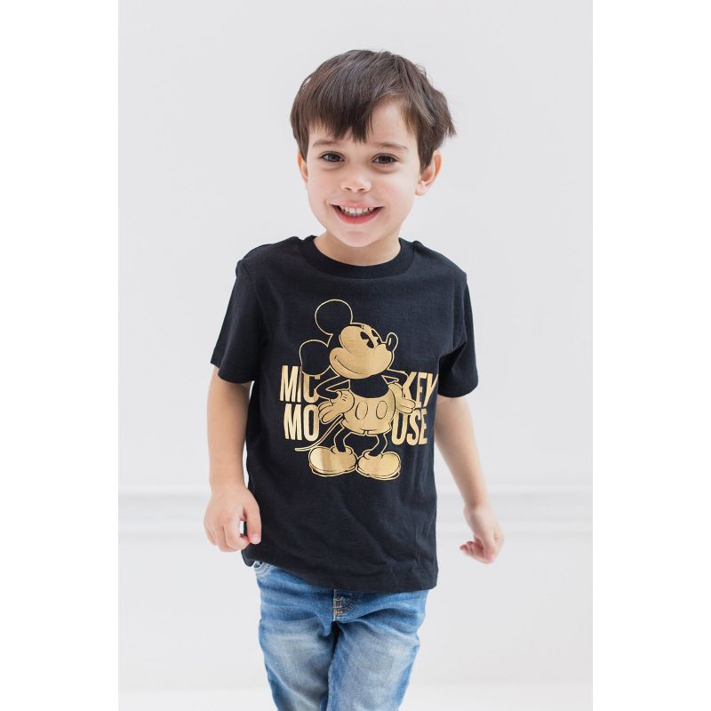 Disney Mickey Mouse Graphic T-Shirt Toddler to Big Kid, 2 of 6
