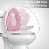 Slow-Close Toilet Seat, Quiet Polypropylene (PP) Toilet Lid with Secure Hinges, Easy to Install & Clean - 4 of 4