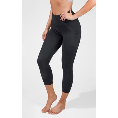 Women's Active Compression Slimming Pocket Capri Leggings