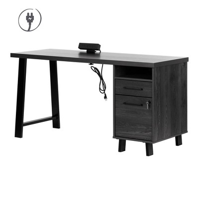 South Shore Kozack Computer Desk with Power Bar