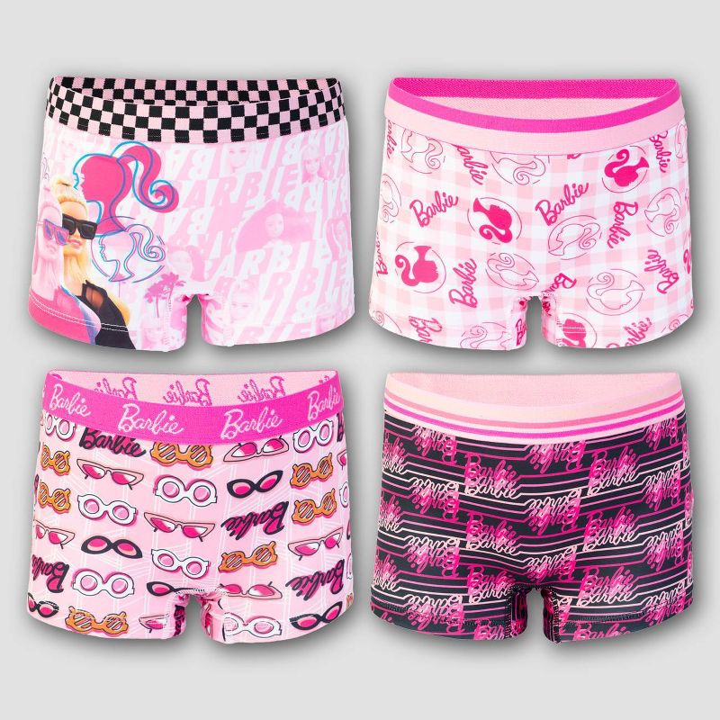 Girls&#39; Barbie 4pk Underwear, 2 of 5