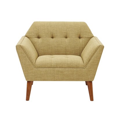 VYNXARIA Mid Century Modern lounge chair with arm support£¬Pale Green