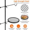 Garvee Heavy Duty Steel Over Fire Campfire Grill with Carrying Bag for Outdoor Open Flame Cooking and BBQ - 3 of 4