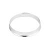 Unique Bargains 2.21inch ID Aluminum Alloy Car Hub Centric Rings Wheel Bore Center Spacer Silver Tone 4 Pcs - 4 of 4